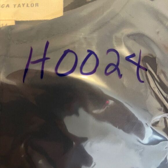 Rebecca Taylor Ava Peplum Jacket Zipper Front Scuba Black Size 14 - Picture 13 of 13